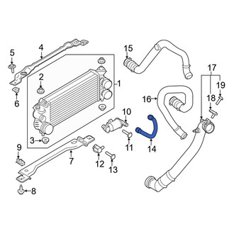 Ford OE - Intercooler Pipe