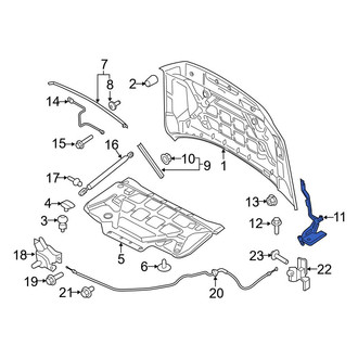 Ford OE - Front Right Hood Hinge