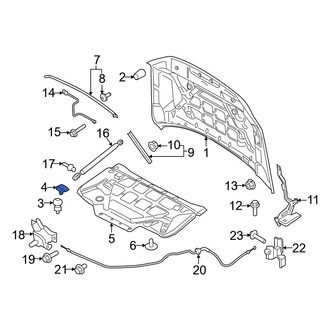 Ford OE - Front Hood Stop Buffer