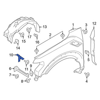 Ford OE - Fender Bracket