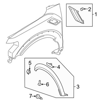 Ford OE - Fender - Exterior Trim (Raptor)