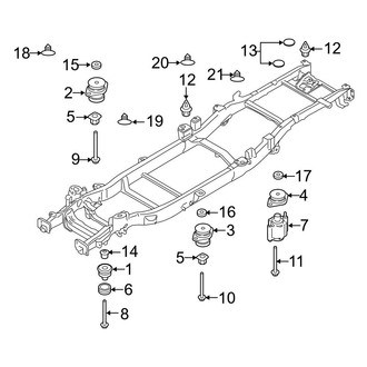 Ford OE - Frame - Body Mounting (Raptor SuperCab)