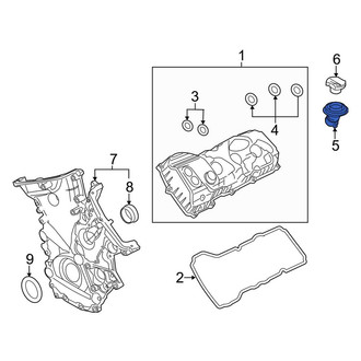 Ford OE - Engine Oil Filler Tube