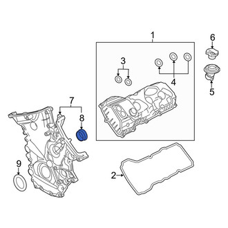 Ford OE - Engine Timing Cover Gasket