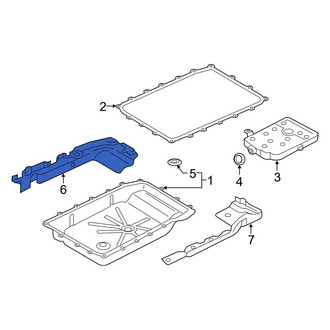 Ford OE - Right Transmission Oil Pan Bracket