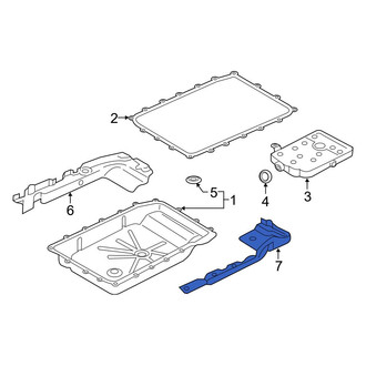 Ford OE - Left Transmission Oil Pan Bracket
