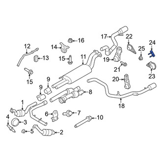 Ford OE - Exhaust System Hanger Bracket
