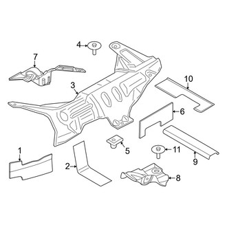 Ford OE - Exhaust System - Heat Shields (Raptor)