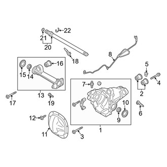 Ford OE - Front Suspension - Axle Housing (Raptor)