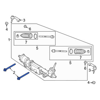 Ford OE - Rack and Pinion Bolt