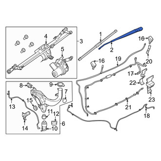 Ford OE - Right Wiper Arm