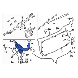 Ford OE - Washer Fluid Reservoir