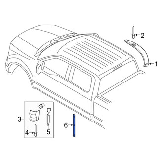 Ford OE - Right Side Body Trim Protector
