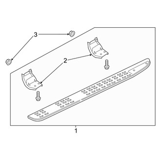 Ford OE - Cab - Running Board (Raptor SuperCab)
