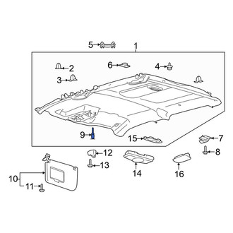 Ford OE - Headliner Grommet