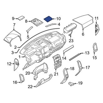 Ford OE - Console Mat