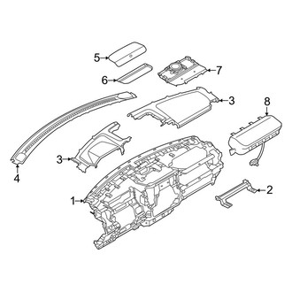 Ford OE - Instrument Panel Components (Upper Components), (Raptor)