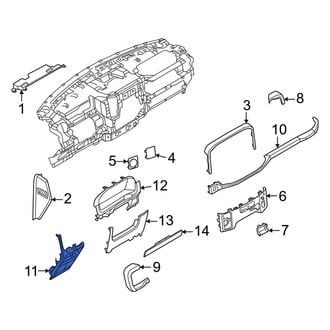 Ford OE - Left Instrument Panel Cover Cap