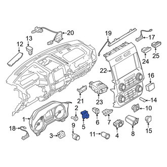 Ford OE - Electronic Parking Brake Control Switch