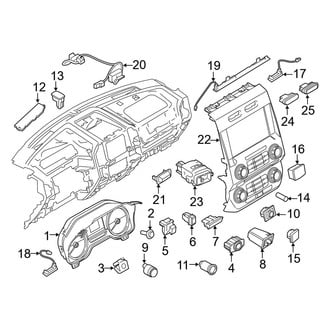 Ford OE - Instrument Panel - Cluster & Switches (Raptor)