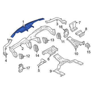 Ford OE - Dashboard Air Vent Trim