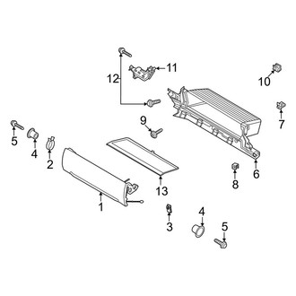 Ford OE - Instrument Panel - Glove Box (Upper), (Raptor)