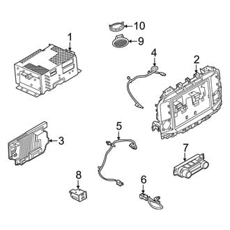 Ford OE - Instrument Panel - Sound System (Receivers & Controls), (Raptor)
