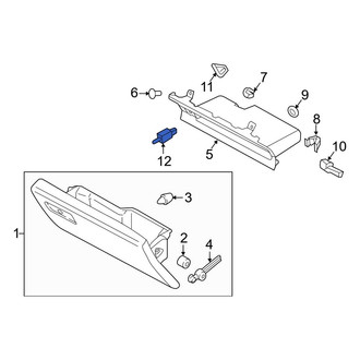 Ford OE - Front Glove Box Light
