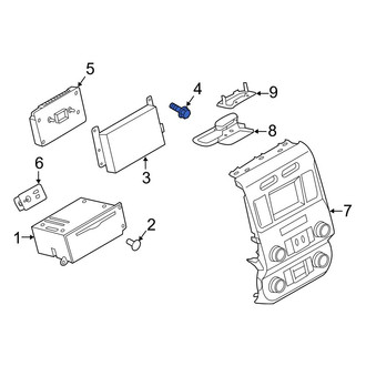 Ford OE - GPS Navigation System Screw