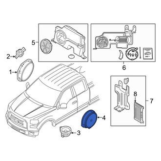 Ford OE - Rear Forward Speaker