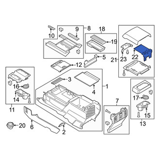 Ford OE - Console Hinge