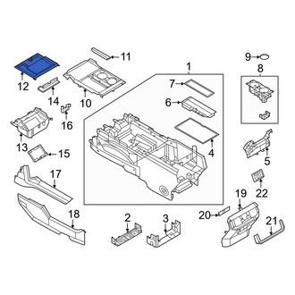 Ford OE - Console Trim Panel