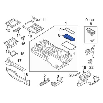 Ford OE - Console Compartment