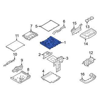 Ford OE - Console Lid