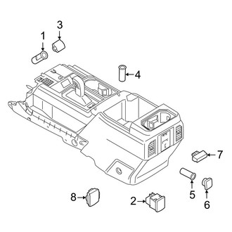 Ford OE - Front Console (Electrical Components), (Raptor)