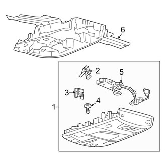 Ford OE - Overhead Console (Raptor)