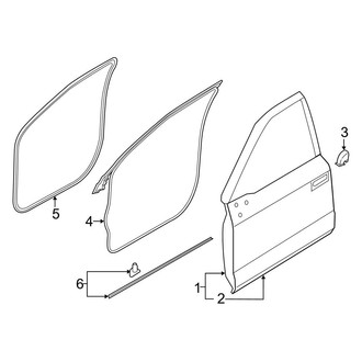 Ford OE - Front Door - Door & Components (Raptor)