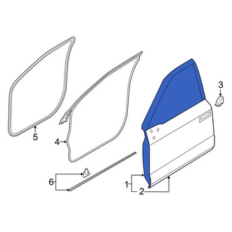 Ford OE - Front Left Door Shell