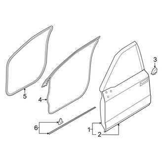 Ford OE - Front Door - Door & Components (Raptor)