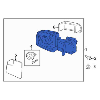 Ford OE - Front Left Door Mirror