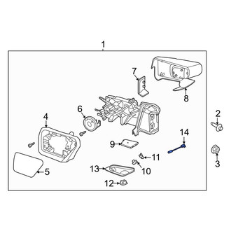 Ford OE - Front Right Ambient Air Temperature Sensor