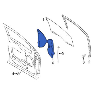 Ford OE - Front Right Window Regulator