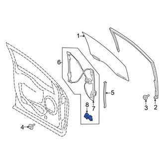 Ford OE - Front Right Window Motor