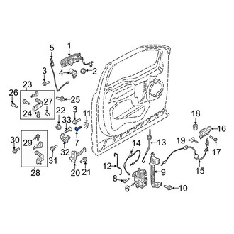 Ford OE - Intercooler Bolt
