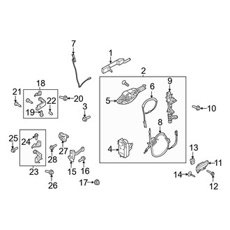 Ford OE - Front Door - Lock & Hardware (Raptor)