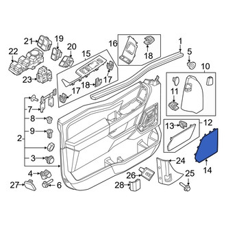 Ford OE - Speaker Cover