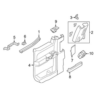 Ford OE - Rear Door - Interior Trim (Raptor SuperCab)