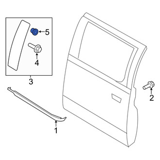 Ford OE - Door Applique Nut