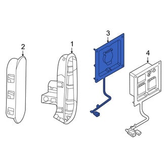 Ford OE - Rear 12 Volt Accessory Power Outlet
