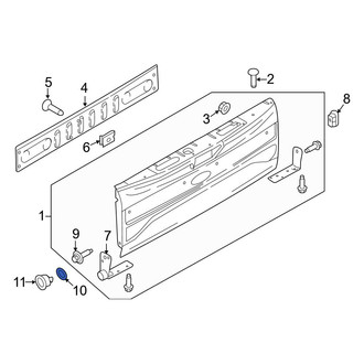 Ford OE - Tailgate Hinge Spacer